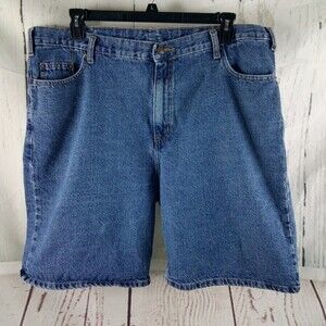 Full Blue Mens Size 42 Denim Blue Jean Shorts 42x9